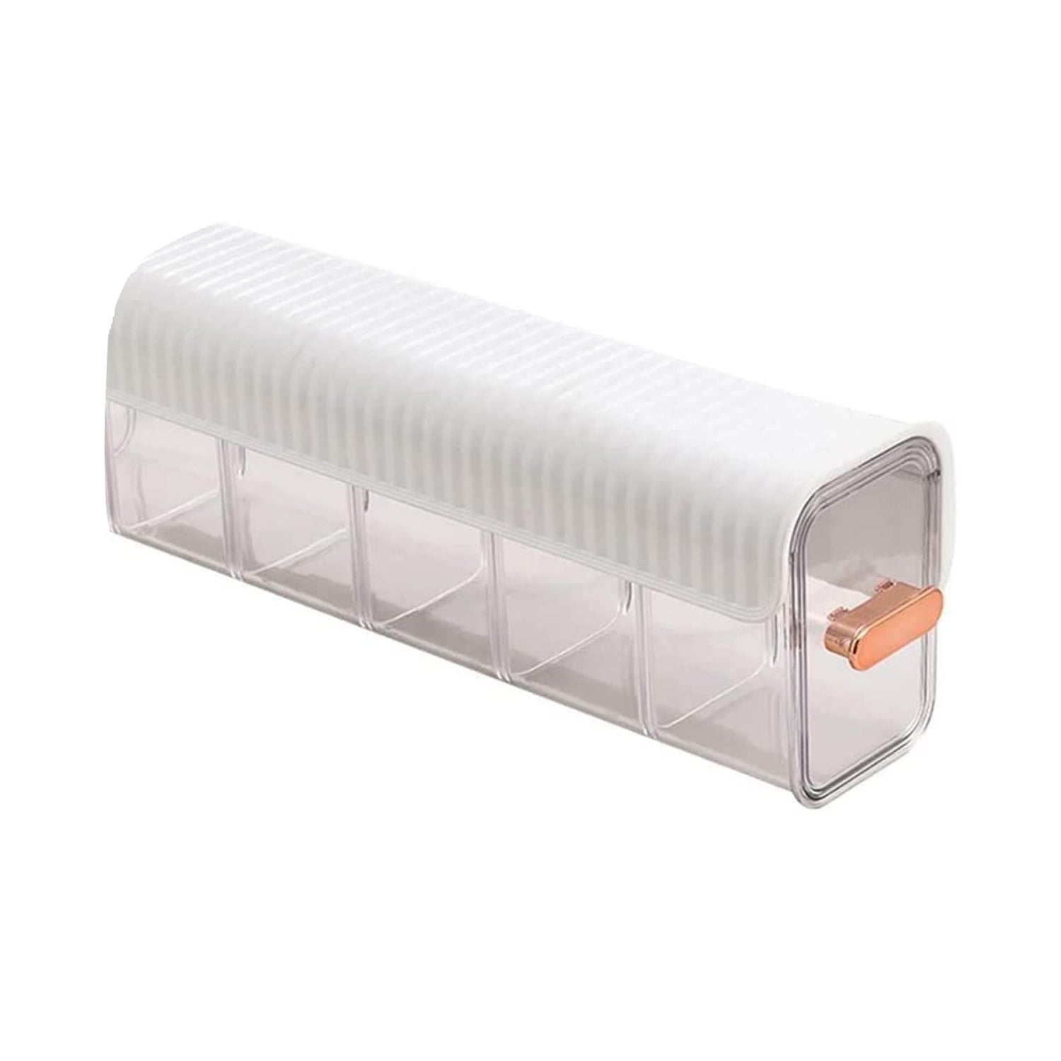7877 Quirk Drawer Underwear Organizer Divider, Wall Mount 5 Cell Drawer Storage Boxes and Acrylic Organizers for Lingerie, Socks, Ties, Data Cable, Spices Organization and Storage. DeoDap 7877 Quirk Drawer Underwear Organizer Divider, Wall Mount 5 Cell Drawer Storage Boxes and Acrylic Organizers for Lingerie, Socks, Ties, Data Cable, Spices Organization and Storage. DeoDap